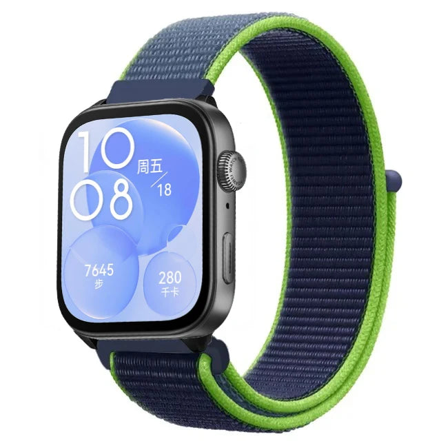 Nylon Loop Strap For Huawei Watch Fit 5/4/3 Sport Breathable Replacement Bracelet Wristband Huawei Watch Fit 4 5 Pro Accessories
