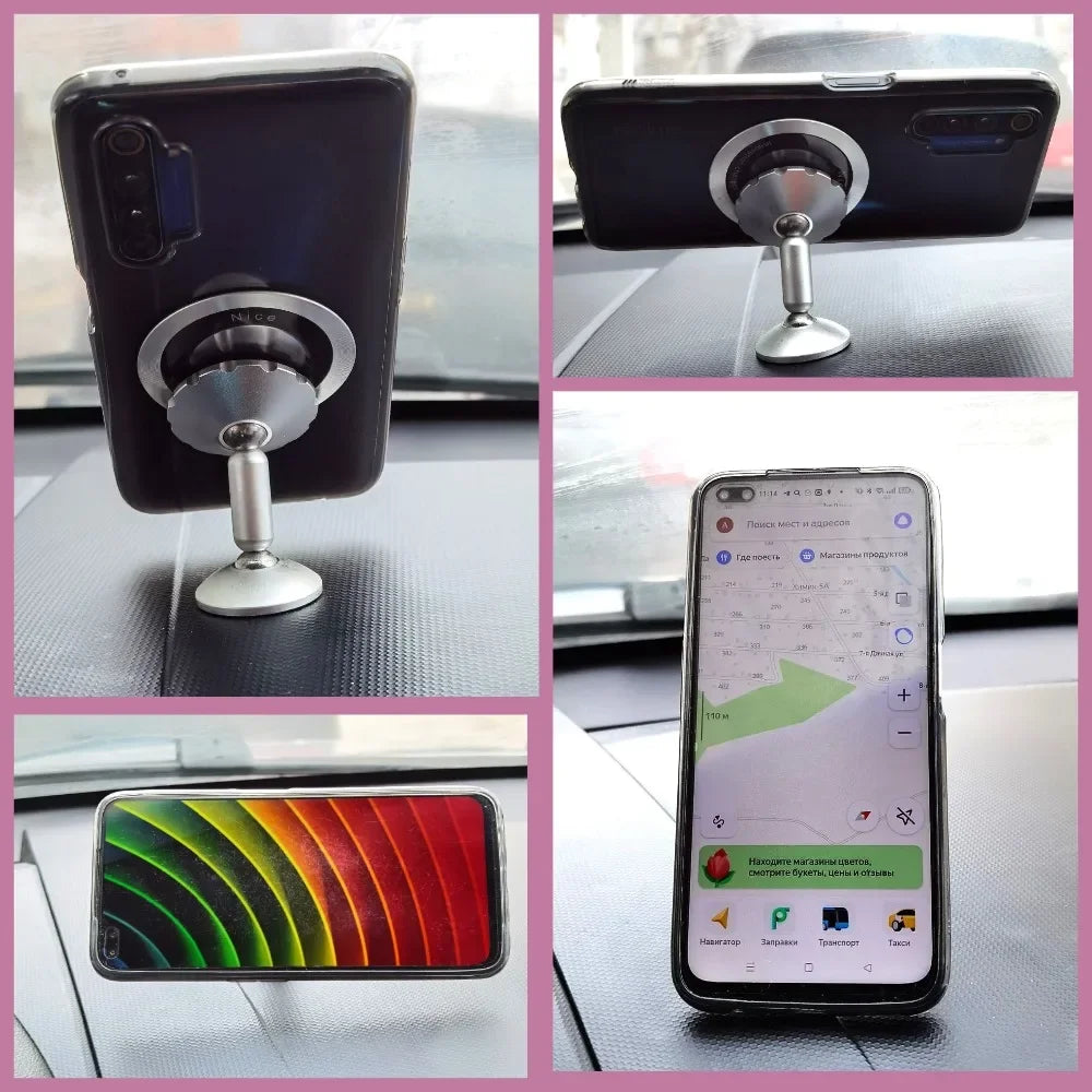 1Pcs Magnetic Metal Ring Universal Mobile Phone Magnet Plate Self Adhesive For Wireless Charger Stand