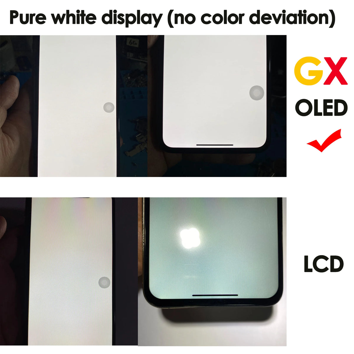 180days Warranty GX OLED For iPhone 13 11 Pro 12Pro 12 Screen Replacement Display Digitizer For iPhone 13 14 Plus Pro Max LCD