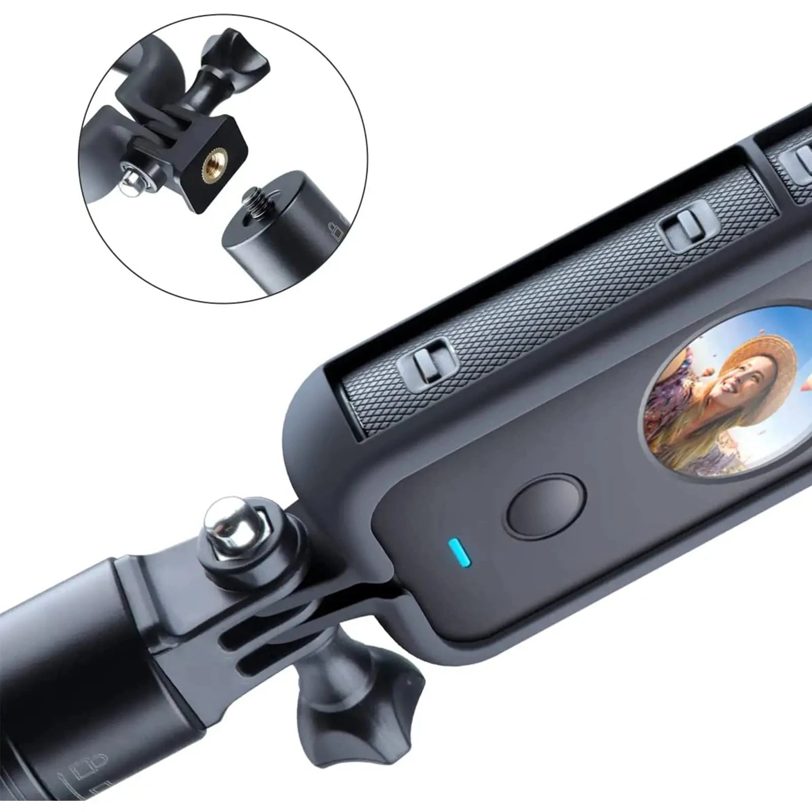 Accessories Kit for Insta360 X3 Lens Guard Protective Frame Cap Dive Case Storage Bag Case Screen Protector Motorcycle Bracket