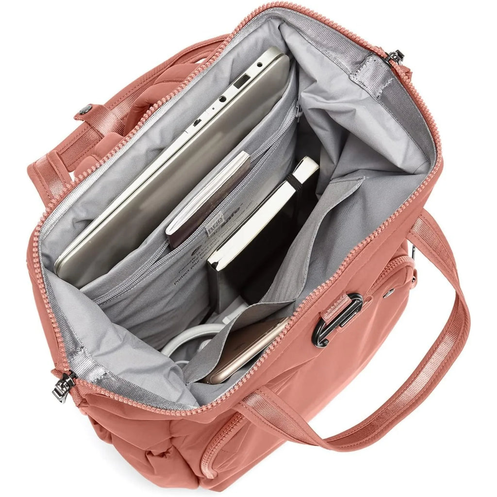 17L Anti Theft Backpack-Fits 16 inch Laptop, Rose, One Size
