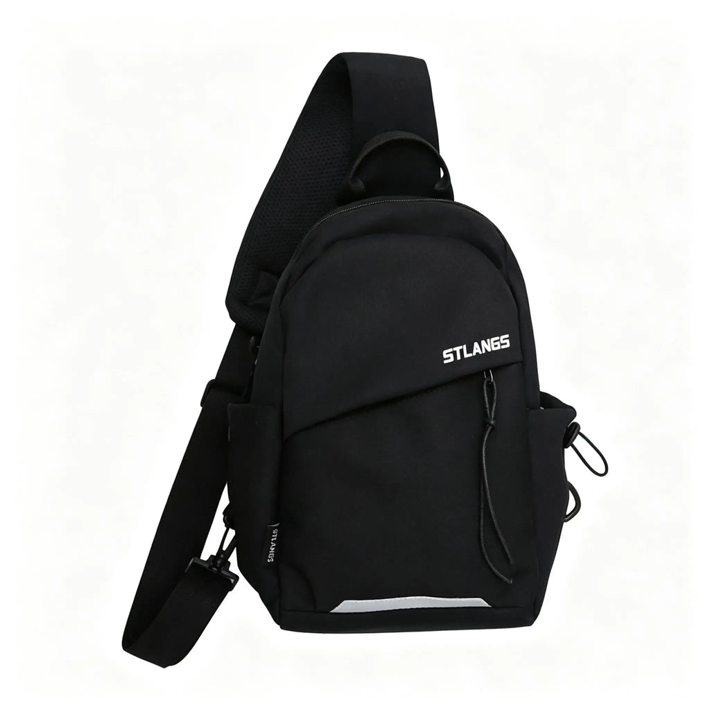 Unisex Sling Backpack Chest Bag Men Women Lightweight Crossbody Bag for Cycling Hiking Travel Tablet Sports Shoulder Bag