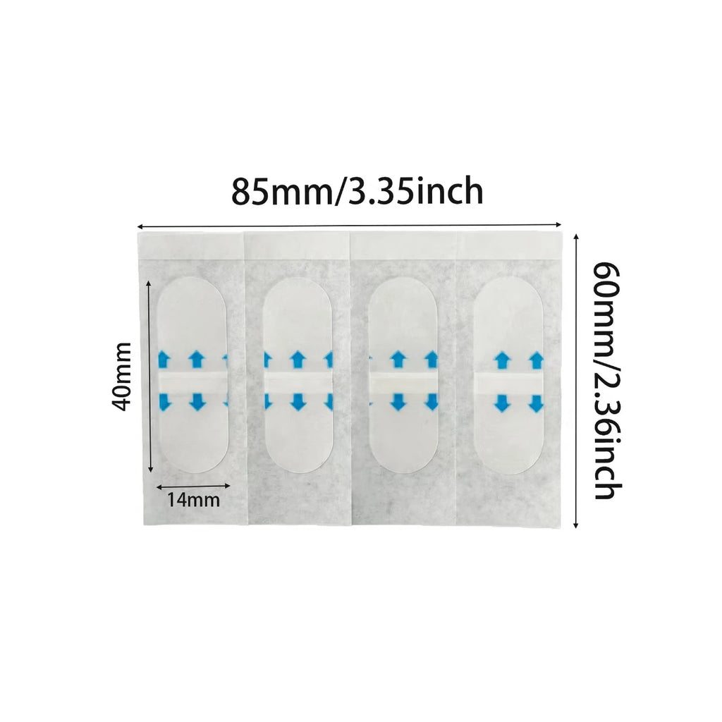 Wholesale 80pcs Invisible V Face Lifting Patches Facial Slimming Firming Stickers for Forehead Neck & Chin Beauty Health NALSYAO