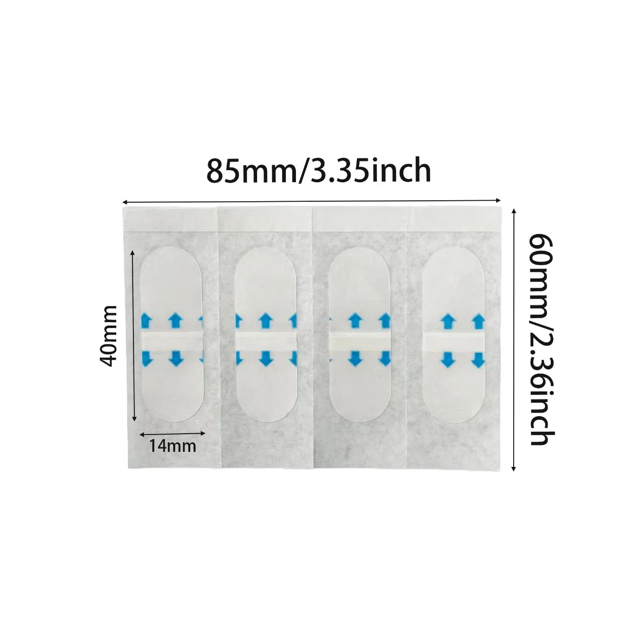 Wholesale 80pcs Invisible V Face Lifting Patches Facial Slimming Firming Stickers for Forehead Neck & Chin Beauty Health NALSYAO