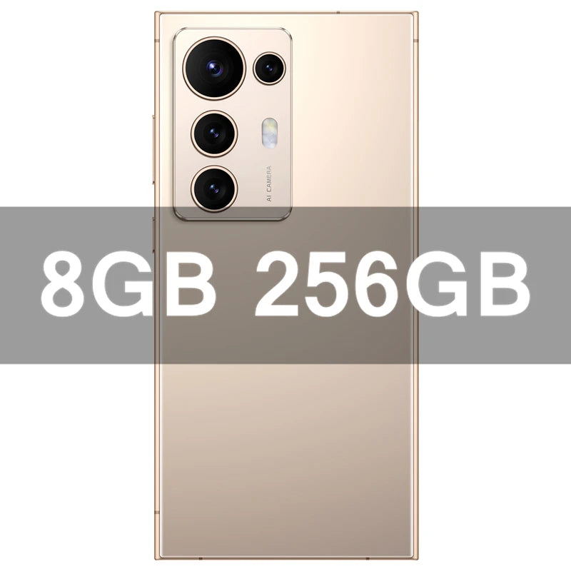 S25 ultra New smartphone 7.3inch HD 8000Mah Screen 16GB+1TB Android14 cellulare CellPhone 5G Mobile Dual Sim Face Unlocked AC24