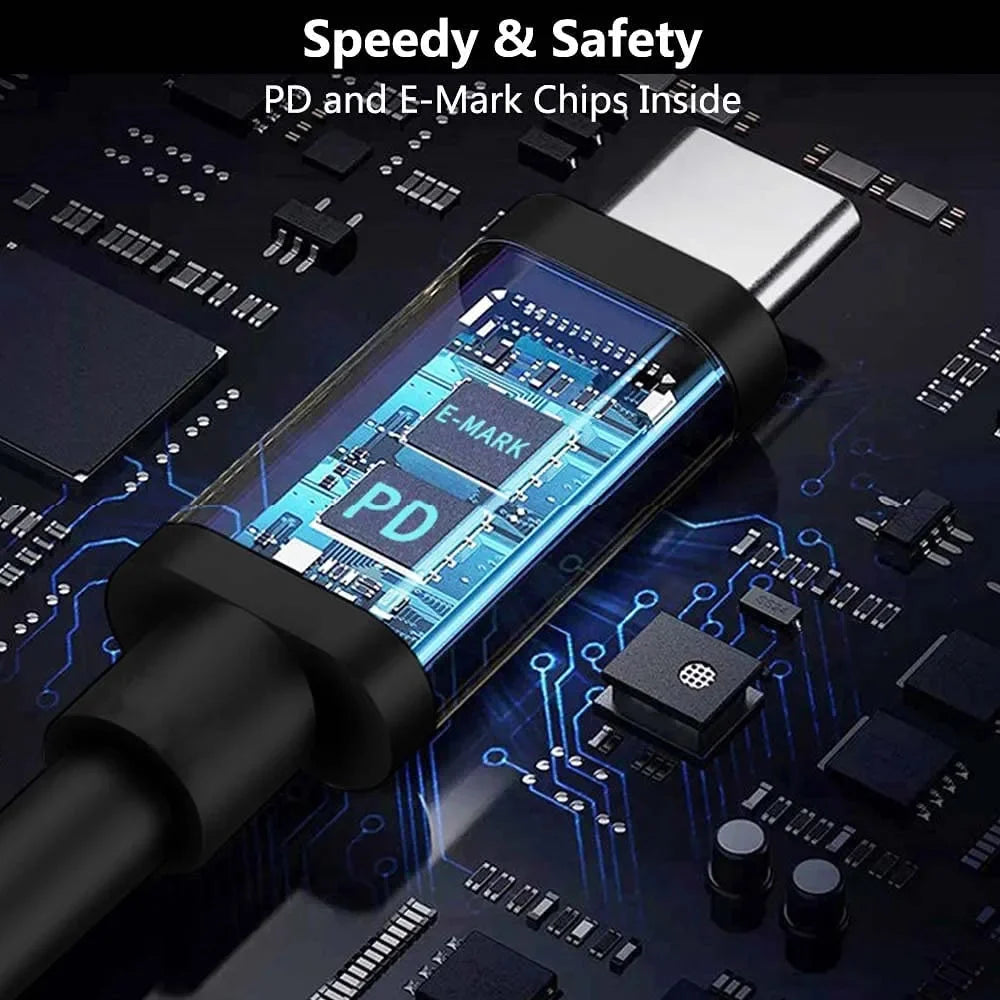 100W Type C to 5.5x2.5mm Male Converter Cable DC Notebooks USB C PD Fast Charging Cord for Asus Lenovo Toshiba Laptop (18-20V)