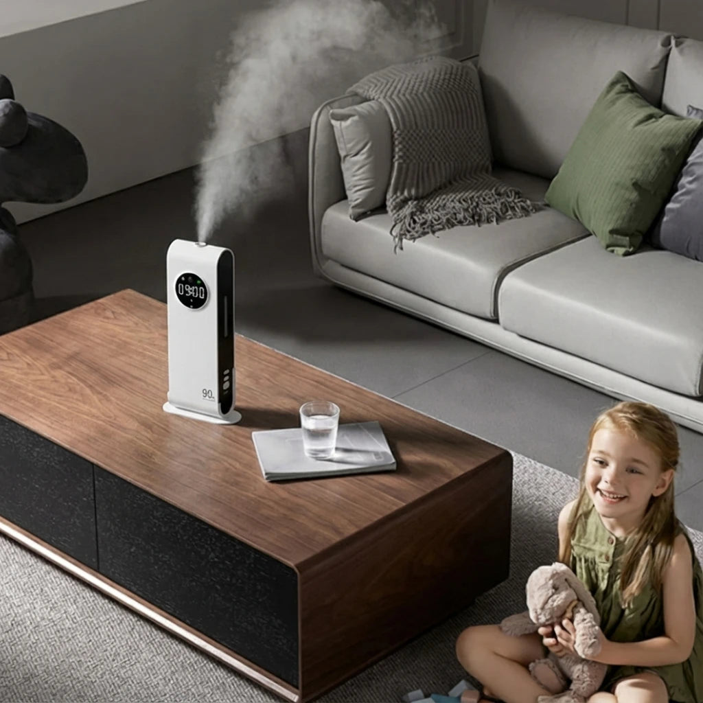 Body Sensor Wall-mounted Aromatherapy Machine Aroma Diffuser With Clock Sensor Light Home Fresh Air Deodorization