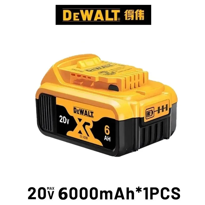 Original DEWALT battery 20V/60V 6000mAh 9000mAh rechargeable Li-Ion battery ,Dewalt tool battery, charger，electric drill，DCD805，