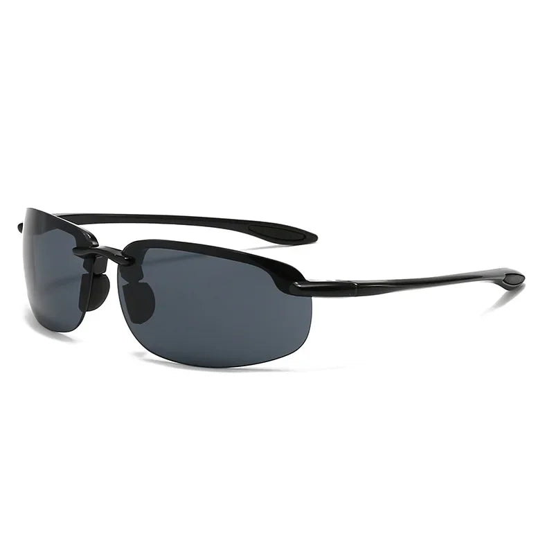 Classic Sports Protective Glasses, UV Resistant Sunglasses, Vintage Men's Glasses, Outdoor Fishing Sunscreen Glasses