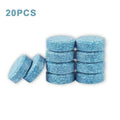 New 100Pcs Degreasing Film Wiper Essence Effervescent Tablets Solid Cleaner Car Windscreen Glass Toilet Cleaning Car Accessories