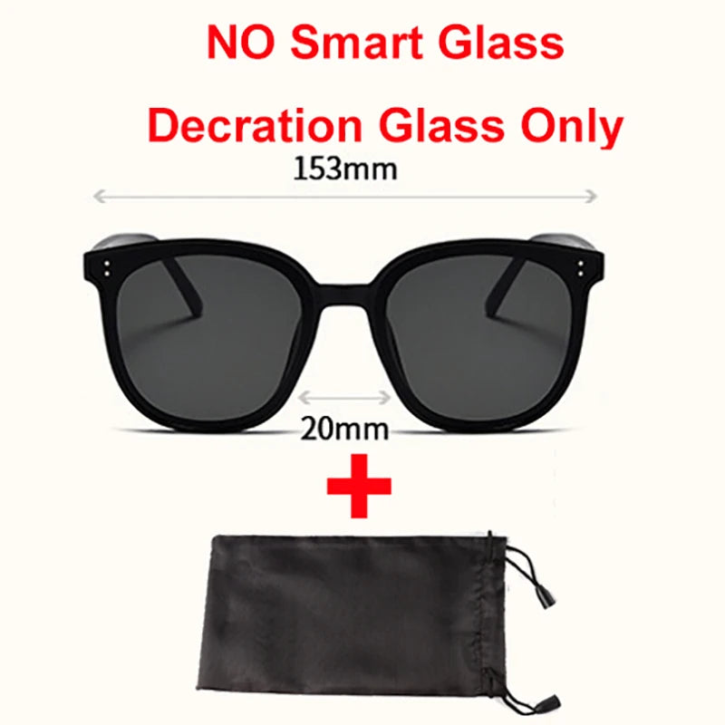 2026 Photosensitive Color Change Smart Glasses Bluetooth Voice Call Control Music UV Polarized Sunglasses Headphone Glasses Ht30