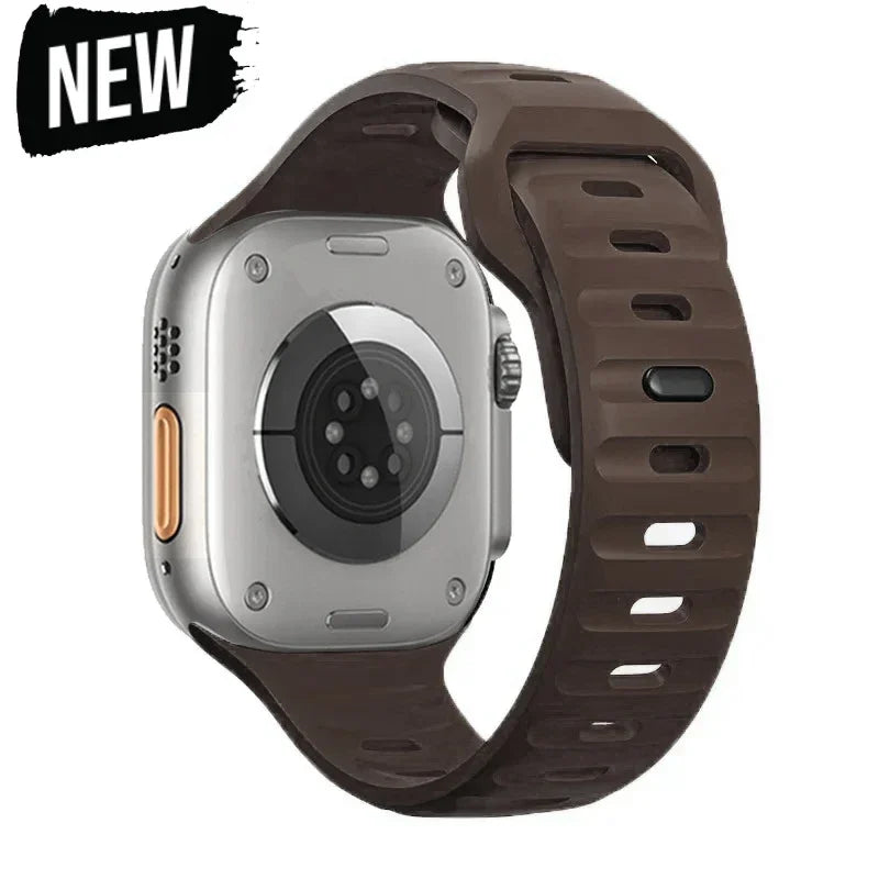 Silicone Strap for Apple Watch Band series 10 42mm 46mm 9 8 7 41 45mm ultra2 49mm 44 40 38 42mm Correa Band for Iwatch 6 SE 5 4