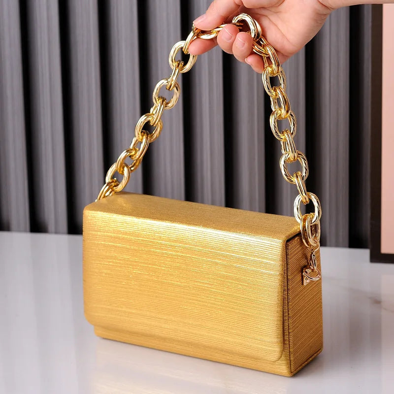 Orange Square Bag PU Fashion Purses and Handbags Luxury Designer Side Shoulder Bag Woman Brand Cell Phone Wallets High Quality