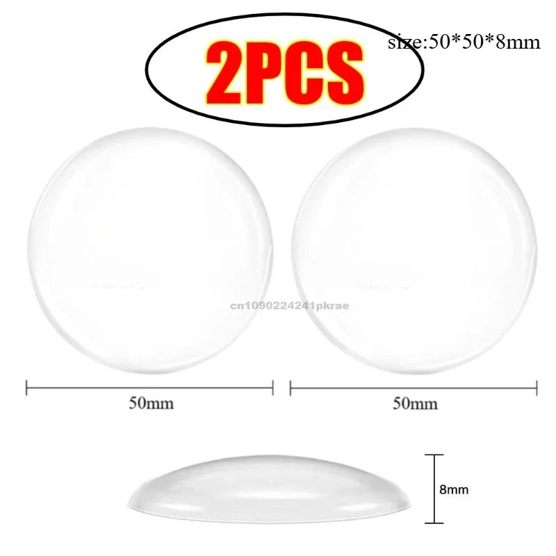 Door Stopper Handle Bumpers Silicone Self Adhesive Mute Anti-Shock Protection Porte Pad Home Decoration Wall Protection