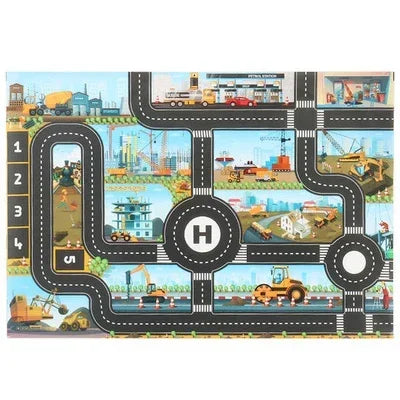 Baby Play Mat City Traffic Road Map Mat Carpet City Car Parking Lot Roadmap Traffic Signs Baby Climbing Playing Mat Game