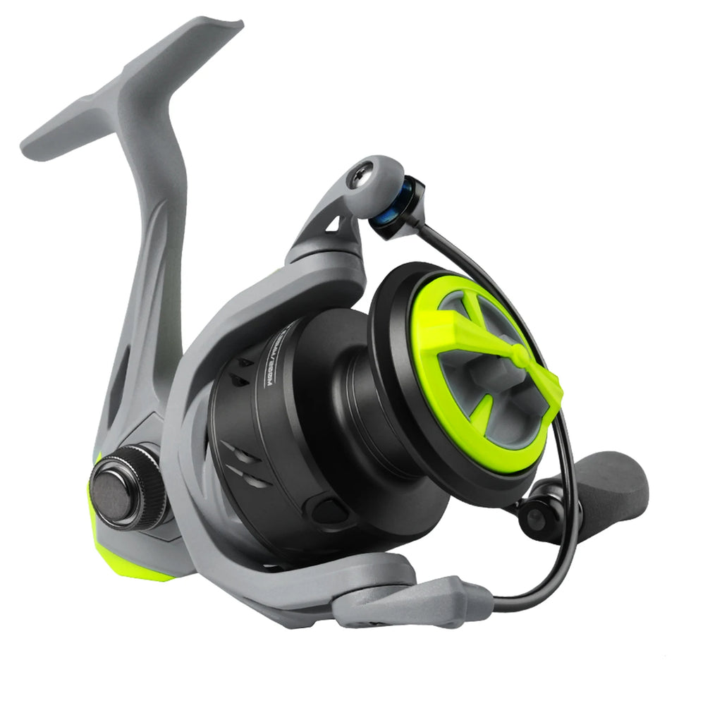 HANDING M1 Spinning Reel 12kg Max Drag Fishing Reel, 9+1 Ball Bearings, 5.2:1 Gear Ratio Powerful Reel for Perch Bass and Pike