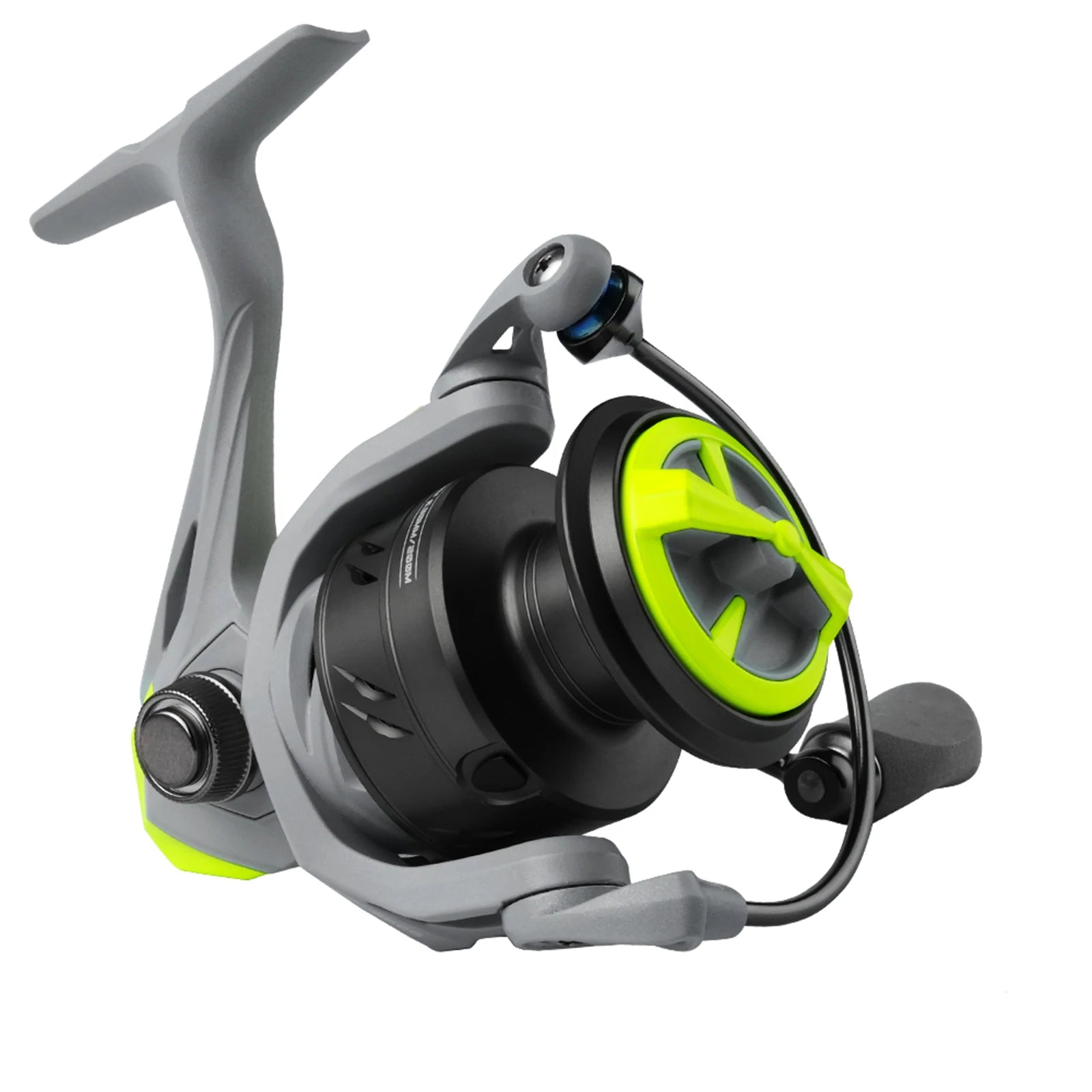 HANDING M1 Spinning Reel 12kg Max Drag Fishing Reel, 9+1 Ball Bearings, 5.2:1 Gear Ratio Powerful Reel for Perch Bass and Pike