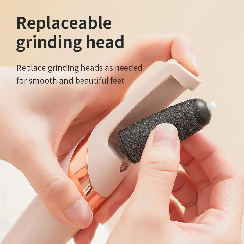 Automatic Electric Foot Grinder Pedicure Callus Remover - Dead Skin Removal Foot Beauty Machine for Personal Hygiene