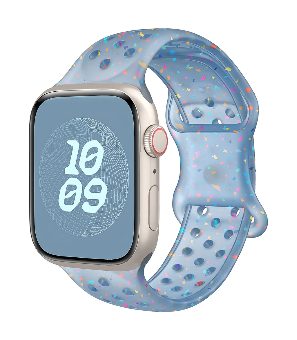 Silicone Strap for Apple watch band 40mm 41mm 45mm 44mm 46mm 49mm 42mm Breathable bracelet iwatch Series 11 10 9 8 SE 3 Ultra 2