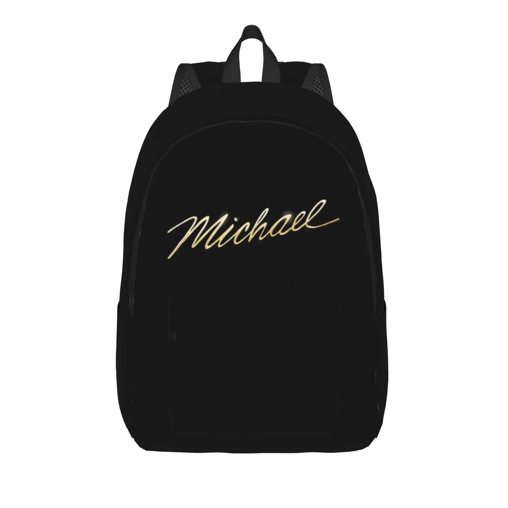 Michael Jacksons Musical Movie 2026 Cool Backpack with Pocket Student Business  Daypack for Men Women Laptop Canvas Bags