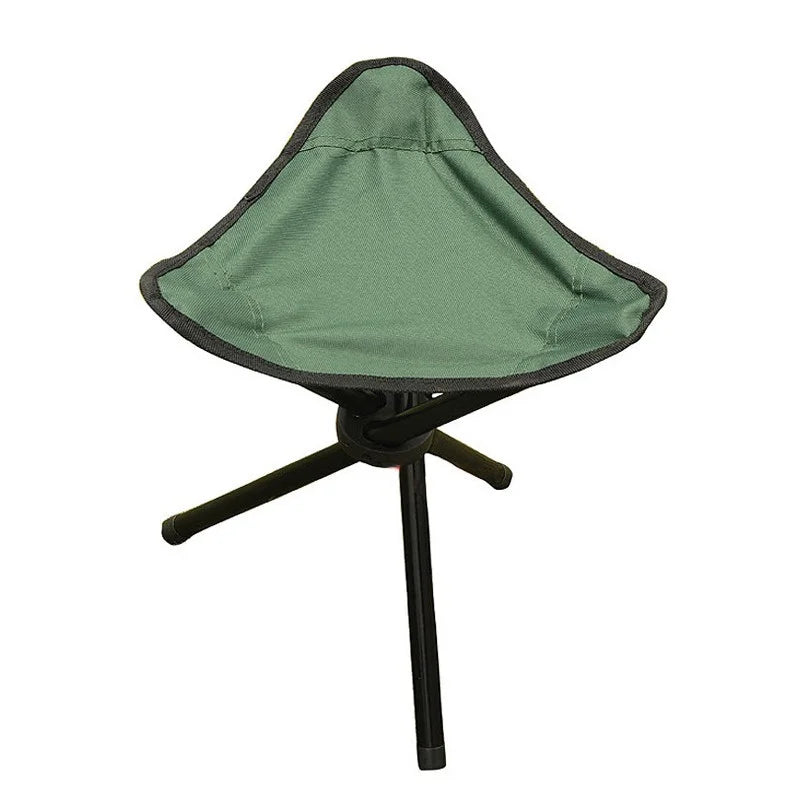 Portable 1PC Foldable Beach Chairs Outdoor Triangle Stool Lightweight Ultralight Camping Fishing Picnic Chair Multifunction