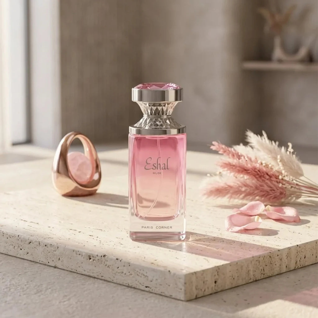 Eshal Musk Eau De Parfum 100ml Luxury Unisex Perfume Long Lasting Soft White Musk Fragrance