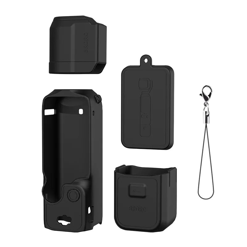 Case for DJI OSMO Pocket 4 Pro 4 3 Silicone Protective Cover Anti-Scratch Lens Cap Protector for Pocket4 Case Shell Accessories