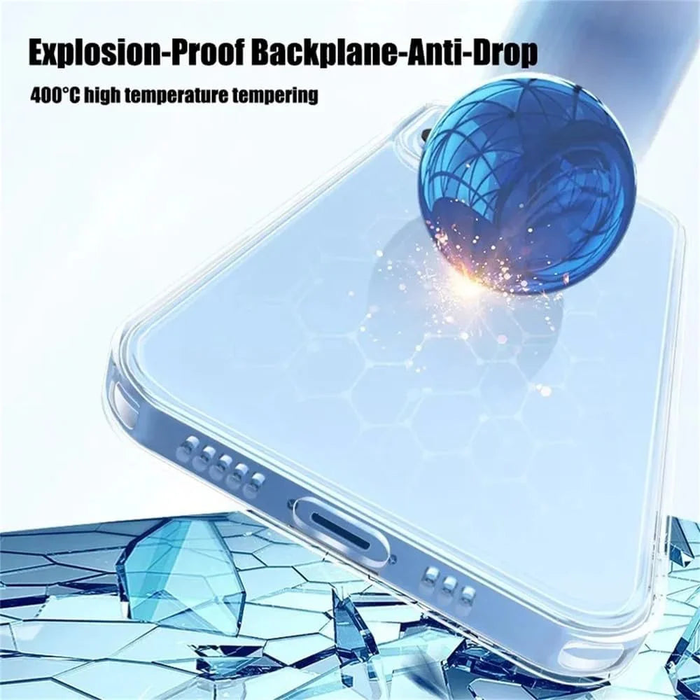 Ultra Thin Clear Transparent Soft TPU Case For iPhone 16 Pro Max 15 14 13 12 11 Pro Plus ProMax Mini Clear Back Cover Phone Case