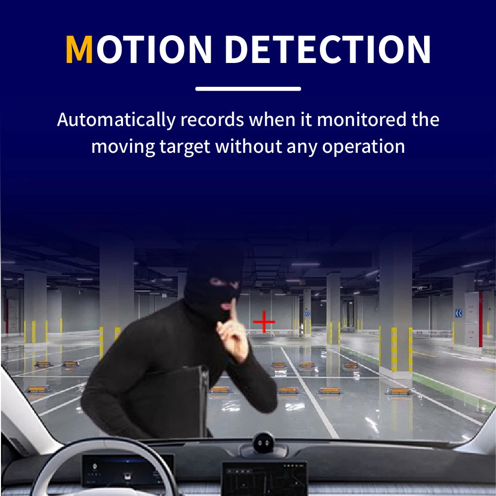 HD 1080P Car DVR Dash Cam with 3 Lens Wide Angle Night Vision G-Sensor Loop Recording for Front Inside and Rear Vehicle Camera