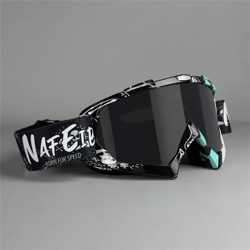 Latest Motorcycle Goggles for Men. Off-road Sunglasses. Safety Protection. MX Night Vision Helmet Visor. Retro Driving Glasses.