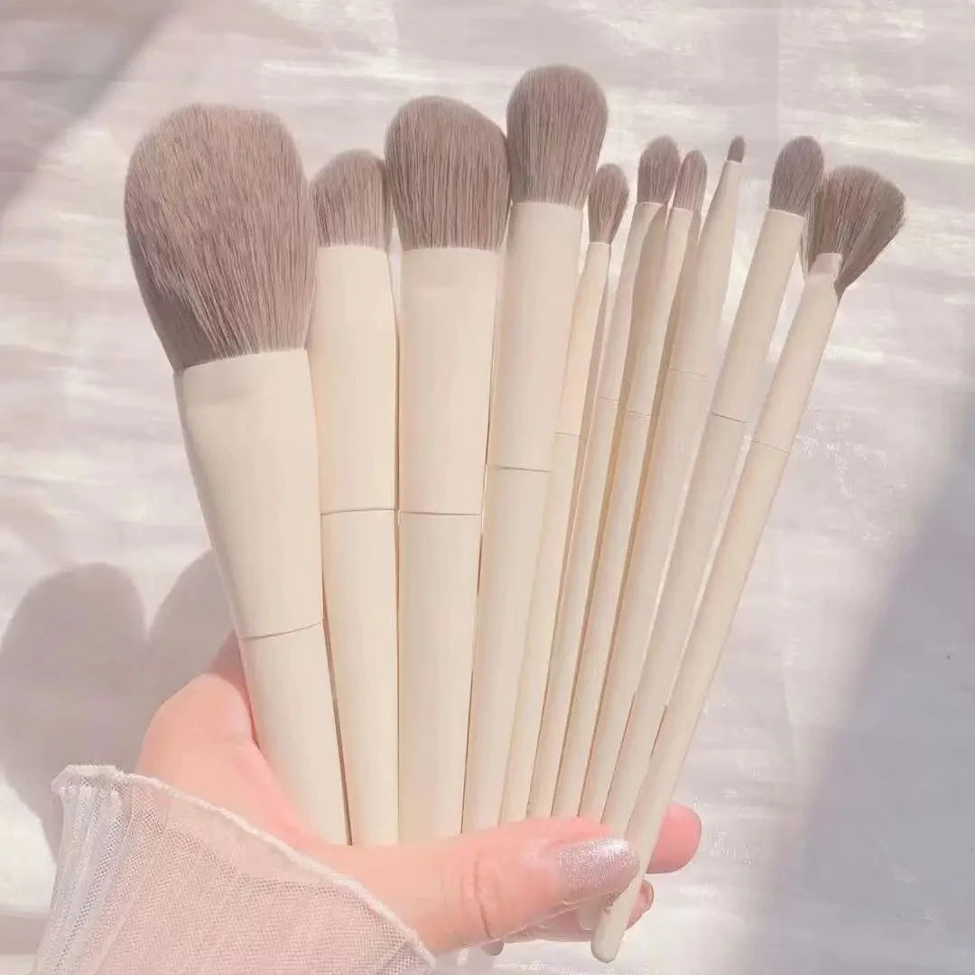 10PCS Makeup Brush Set Professional Super soft detail brush Blush Brush Foundation Concealer Eyeshadow Brush