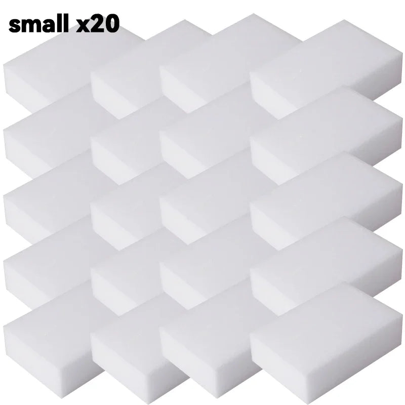 5 or 50pcs Magic Melamine Sponge Eraser Cleaner Strong Absorbent Kitchen Bathroom Cleaning Tools Household Supplies Sponges