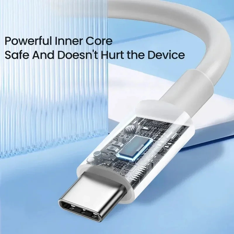 100W C to C USB C to USB C PD Cable for iPhone 15 Pro Max iPad 10 MacBook Huawei Xiaomi Type C to Type C PD Fast Charging Cable
