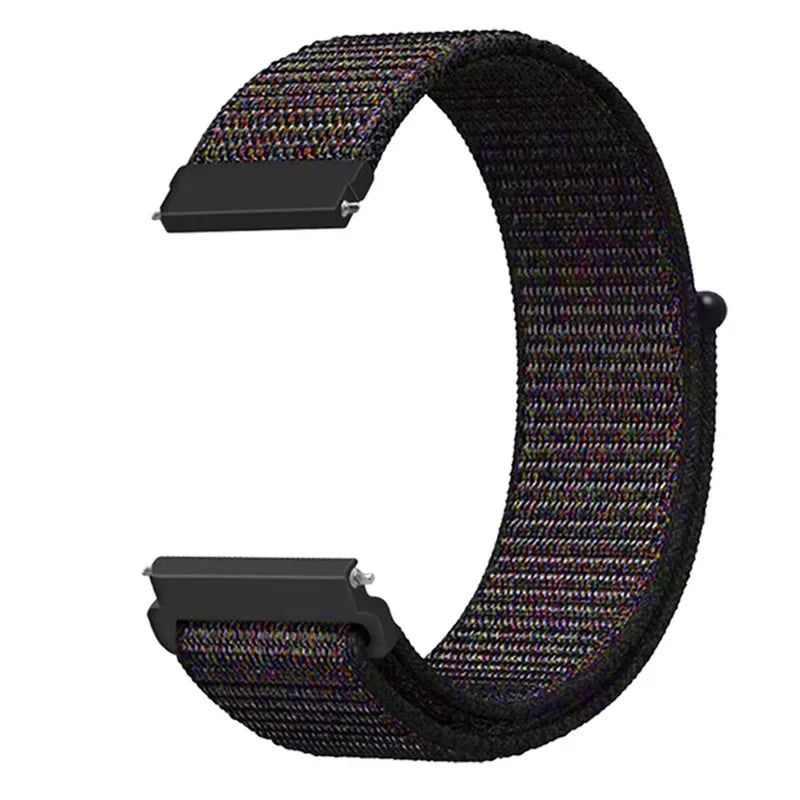Nylon Loop For Garmin Forerunner 965 255 265 745 Bracelet For Garmin Vivoactive 6 5 4 3/Venu 2 3/Active/Chronos 22mm 20mm Strap