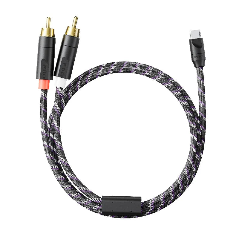 FiiO Trust Series TypeC To TypeC Decoding Cable RCA Audio Cable 3.5mm Pair Recording Cable