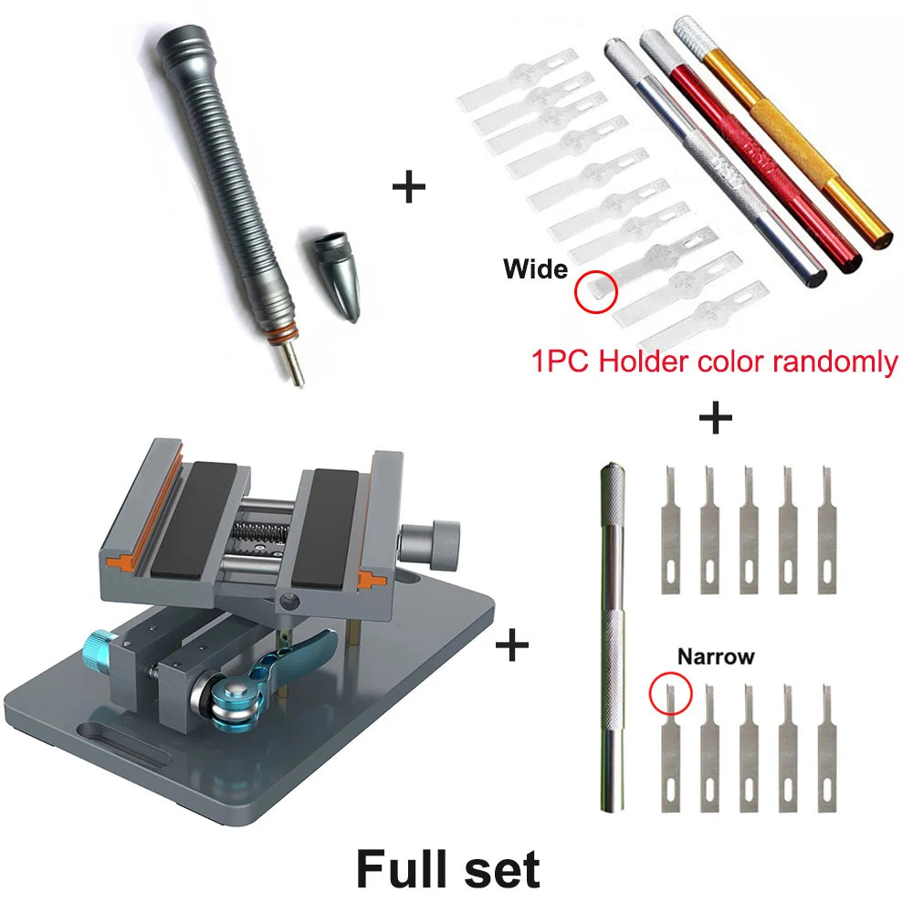 Back Cover Glass Remover Disassembly Tool for iPhone 15 14 13 11 12 Pro Max Phone Repair Rear Housing Glass Glue Remove Tool Kit
