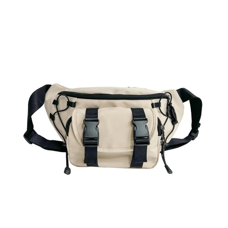 Tactical Techwear Style Punk Hip Hop Crossbody Bag Men Women Multifunction Casual Waist Bag Sport Motorcycle Cycling Fanny Pack