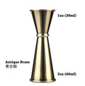 Double Jigger for Bartending, Cocktail Jigger 2 oz 1 oz | Cocktail Measuring Cup Japanese Jigger Shot Measure Jiggers