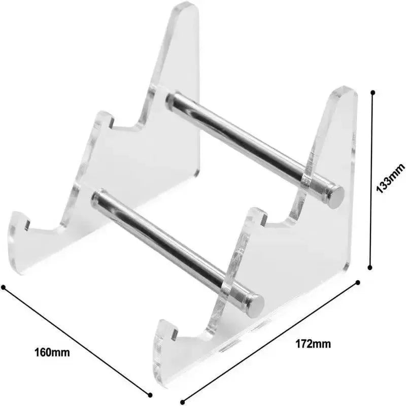 Transparent Acrylic Keyboard Stand, Multi-Layer Display Holder for Mechanical Keyboard Desktop Organizer