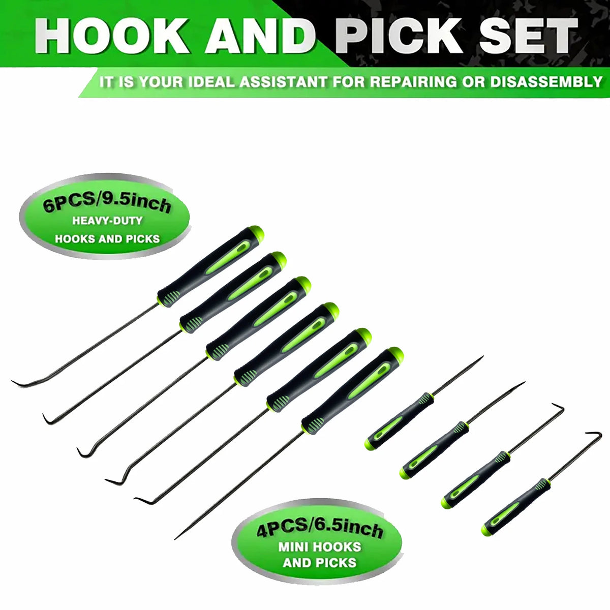 4/10 Pcs Precision Car Oil Seal Screwdriver Set O-Ring Gasket Puller Removal Tool Pick Hook Durable Tool