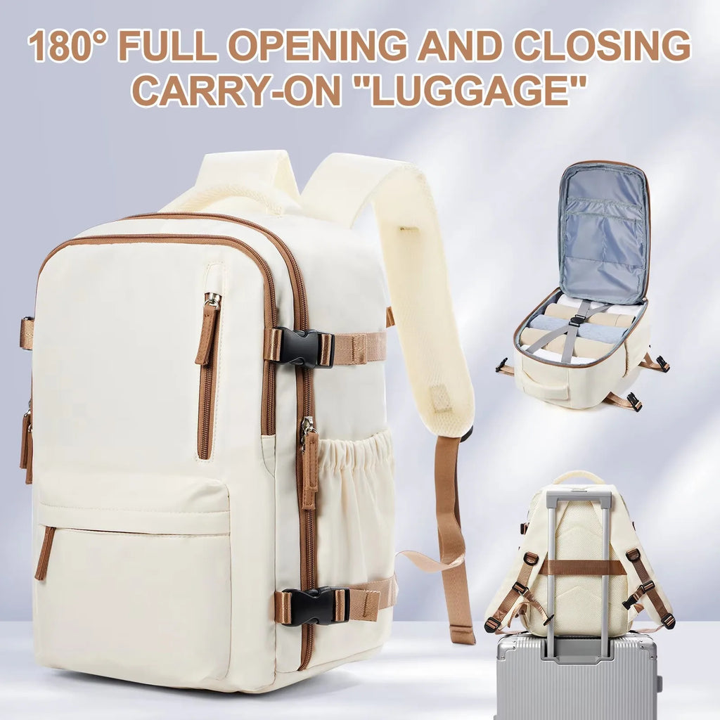 High Quality Nylon Fashion Travel Backpack Women Large Capacity Cabin Backpacks for Ryanair Business Laptop Backpack Men Bag