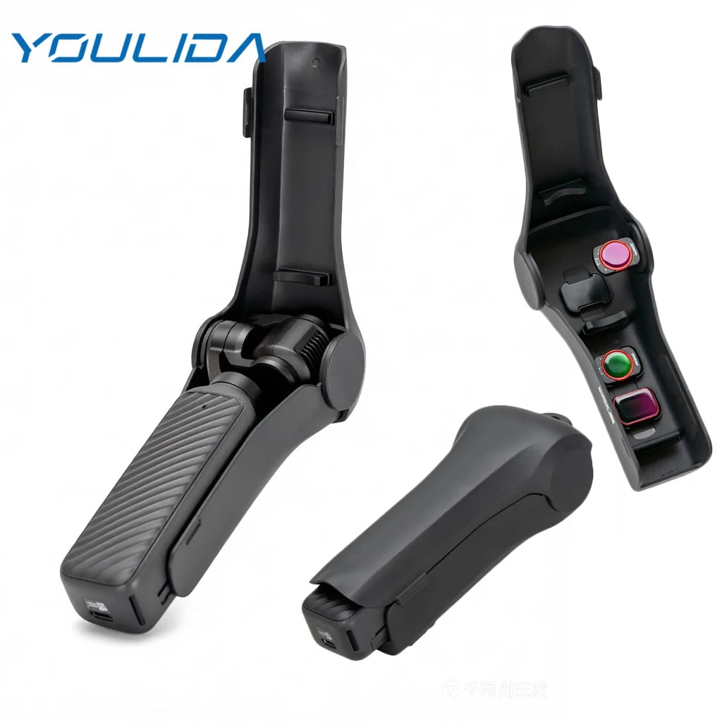 Hard Case for DJI Osmo Pocket 4 Full Body Protective Cover with Lens & Screen Guard Quick-Release Flip Design for Vloggers