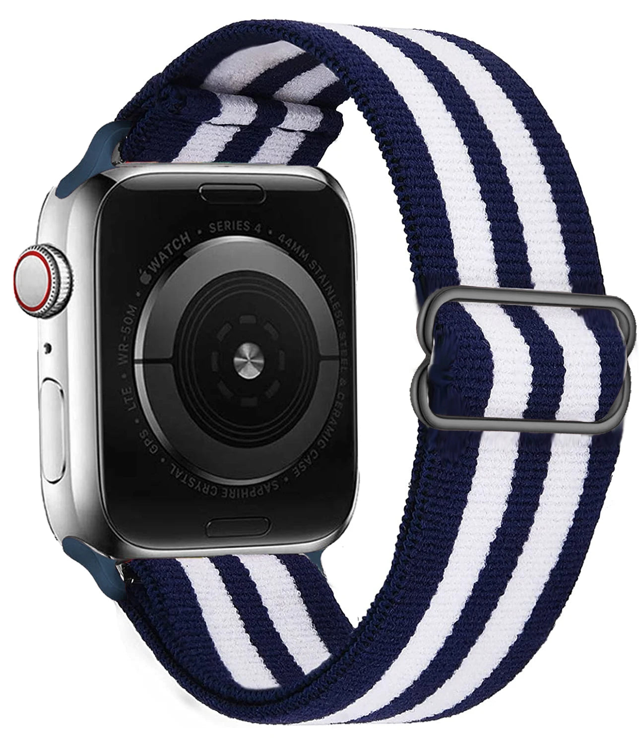 Scrunchie Strap for Apple Watch Band 45mm 44mm 40mm 41mm Adjustable Nylon Bracelet iWatch Series Ultra 3 4 5 SE 6 7 8 9 10 11