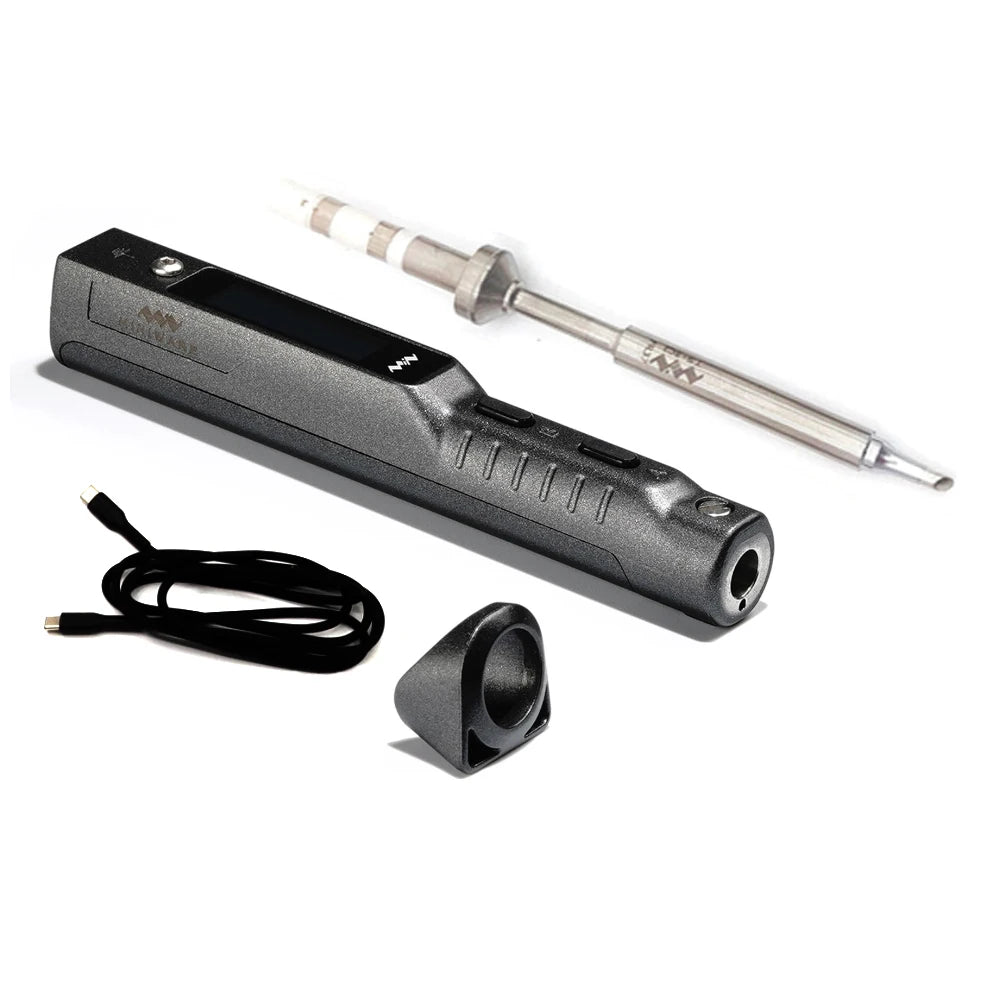 Original MINIWARE TS101 Soldering Iron Portable Adjustable Temperature Digital Solder Station Tip TS-BC2 PD3.1 90W TS100 Upgrade
