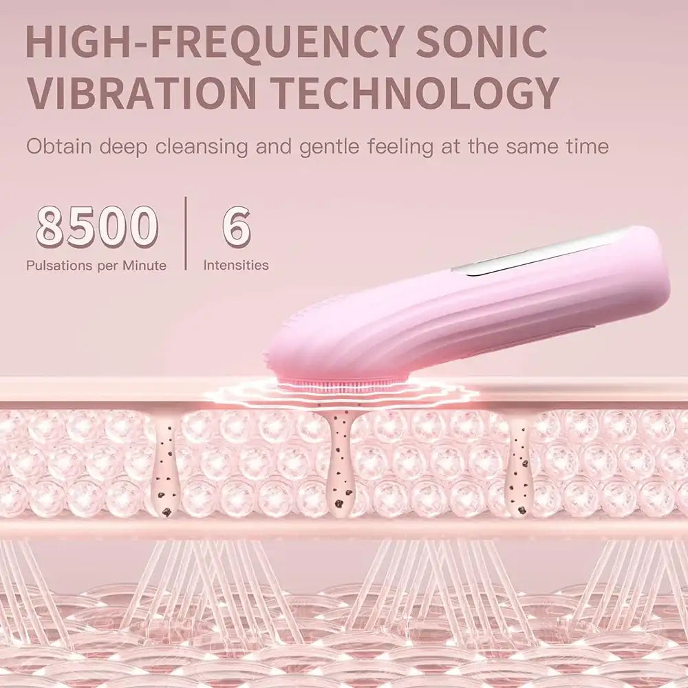 Rechargeable Sonic Facial Cleansing Brush