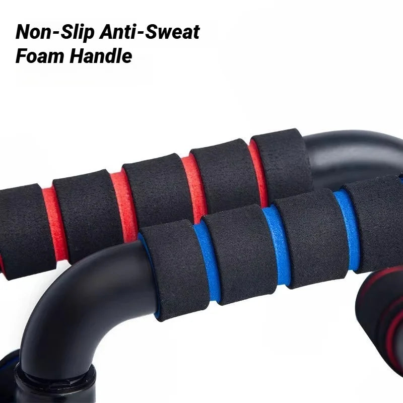 Non-Slip Push Up H-Shaped Support Bar Stand Home Fitness Power Rack Gym Handles Pushup Bars Exercise Arm Chest Muscle Training