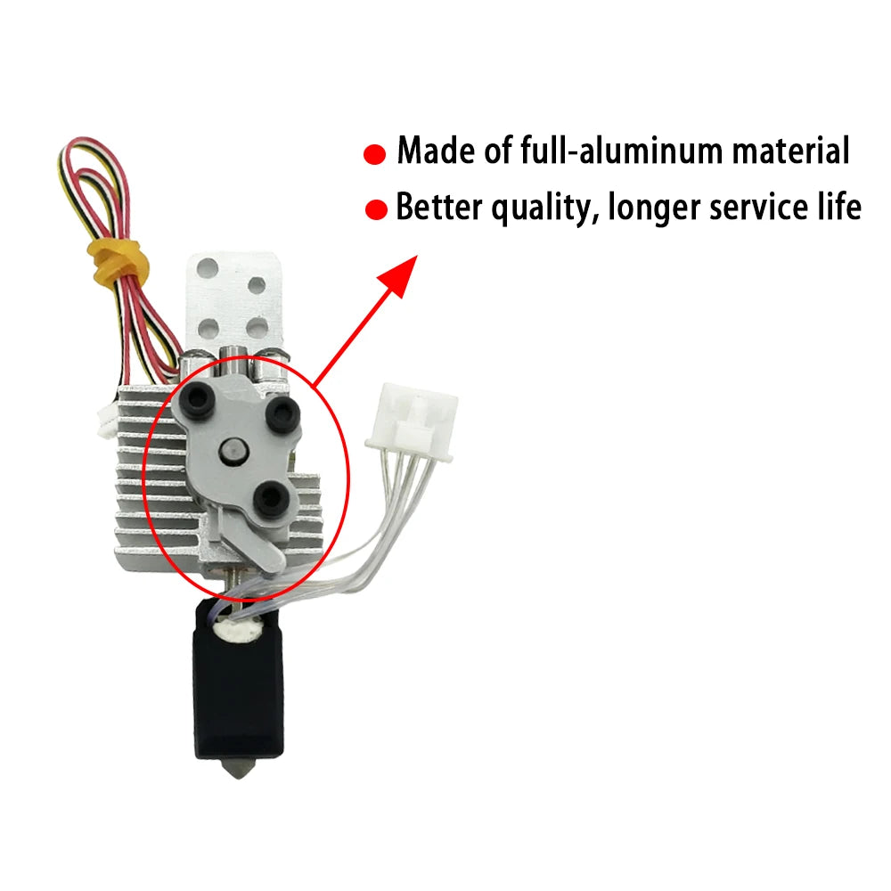 Upgraded Quick Release Hotend Kit Replacement Compatible with Anycubic Kobra S1 S1C Combo 0.2 0.4 0.6 0.8mm Print Head