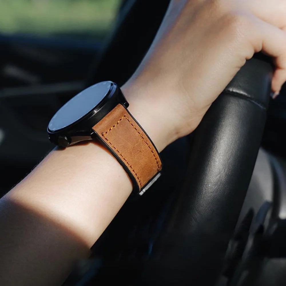 Leather Silicone Strap for Huawei Watch GT 6 5 4 46mm 41mm Band Wristband Bracelet for Huawei GT6 GT5 GT4 GT3 Pro GT2 22mm Strap