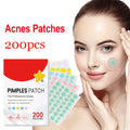 200pcs Repair Acne Patch Facial Skin Care Fade Blemishes Pimple Marks Closed Acne Blemishes Cover Acne Pimple Repair Patch