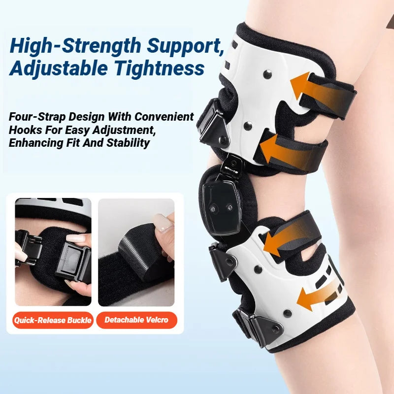 Unloader Knee Brace Pain Relief & Support For Acl Meniscus Injury Joint And Patella Stability Men Women Rom Hinged Stabilizer
